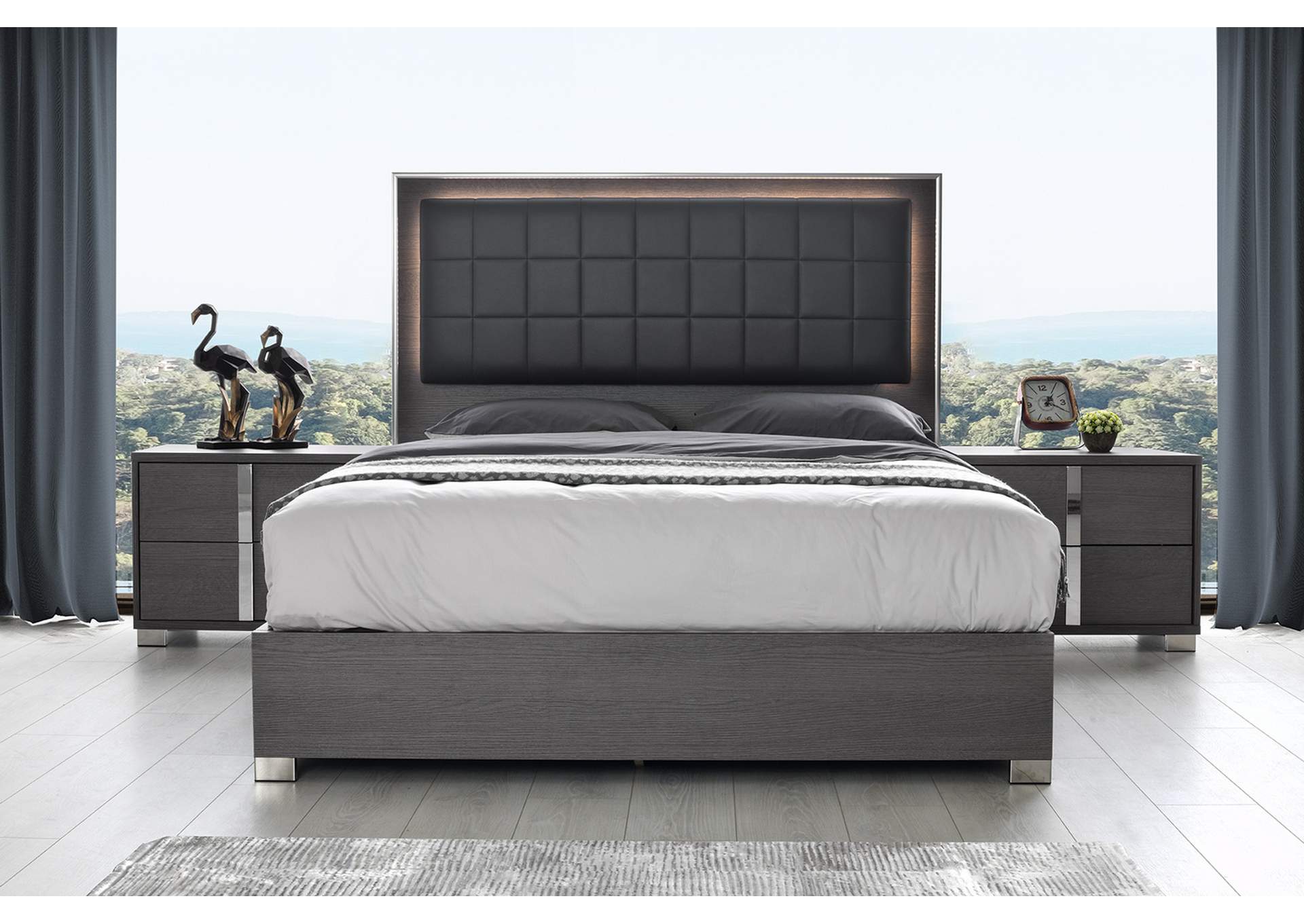 Giulia Chest In Matte Gray,J&M Furniture