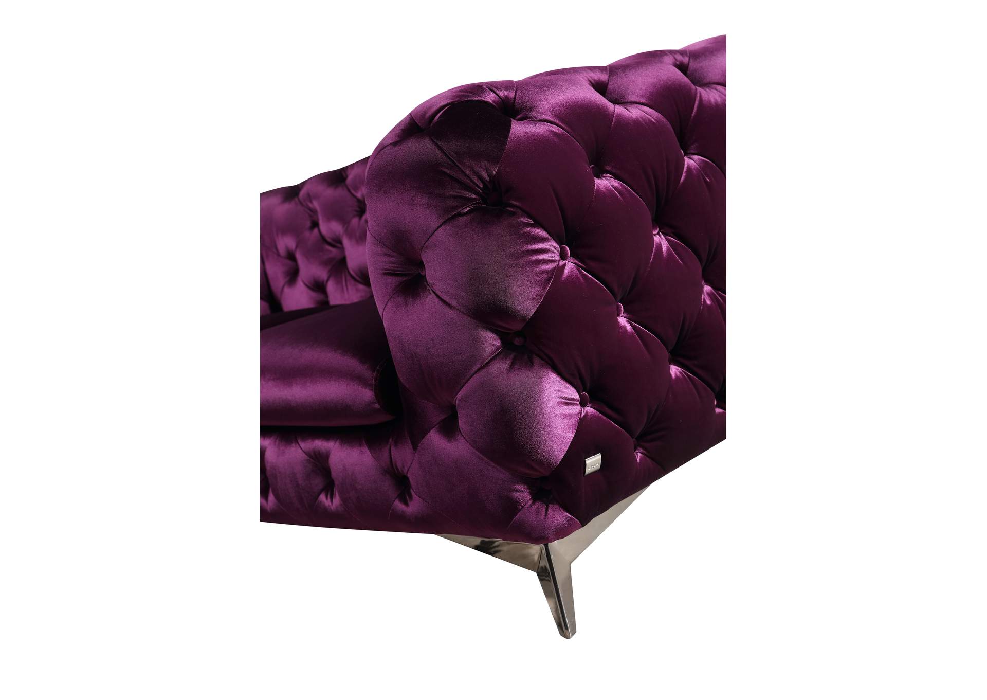 Glitz Chair In Purple,J&M Furniture