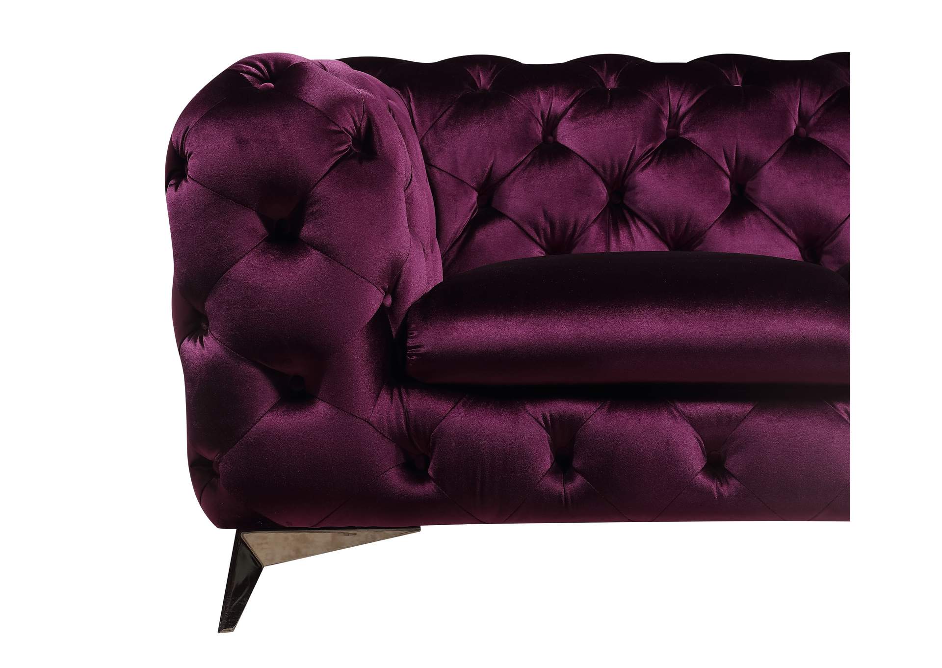 Glitz Chair In Purple,J&M Furniture