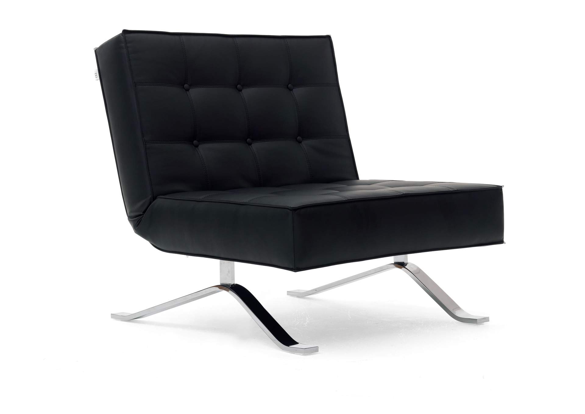 Premium Chair Bed JK044-1 in Black Leatherette,J&M Furniture