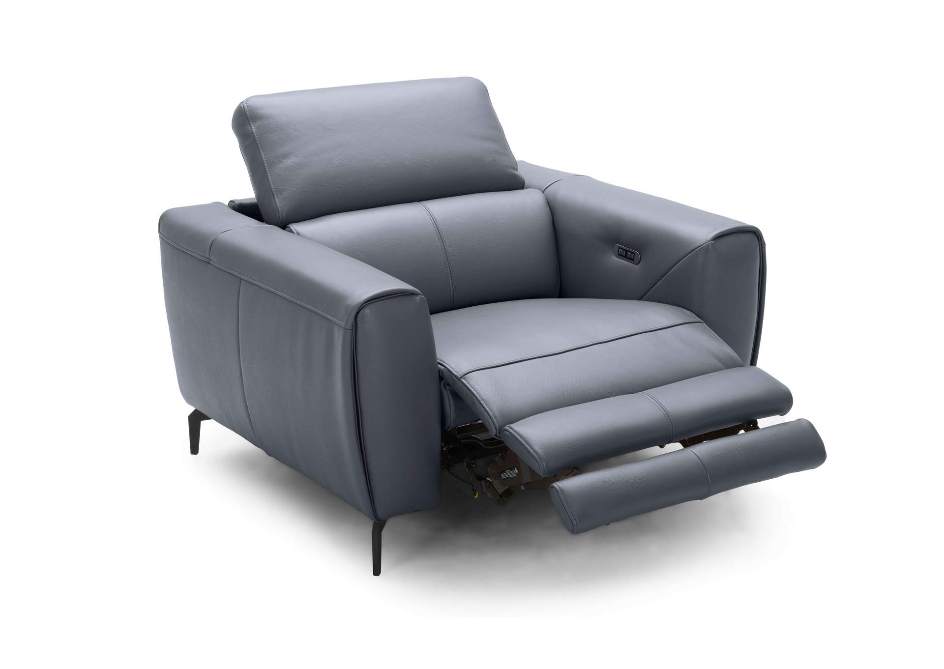 Lorenzo Chair In Blue-Grey,J&M Furniture