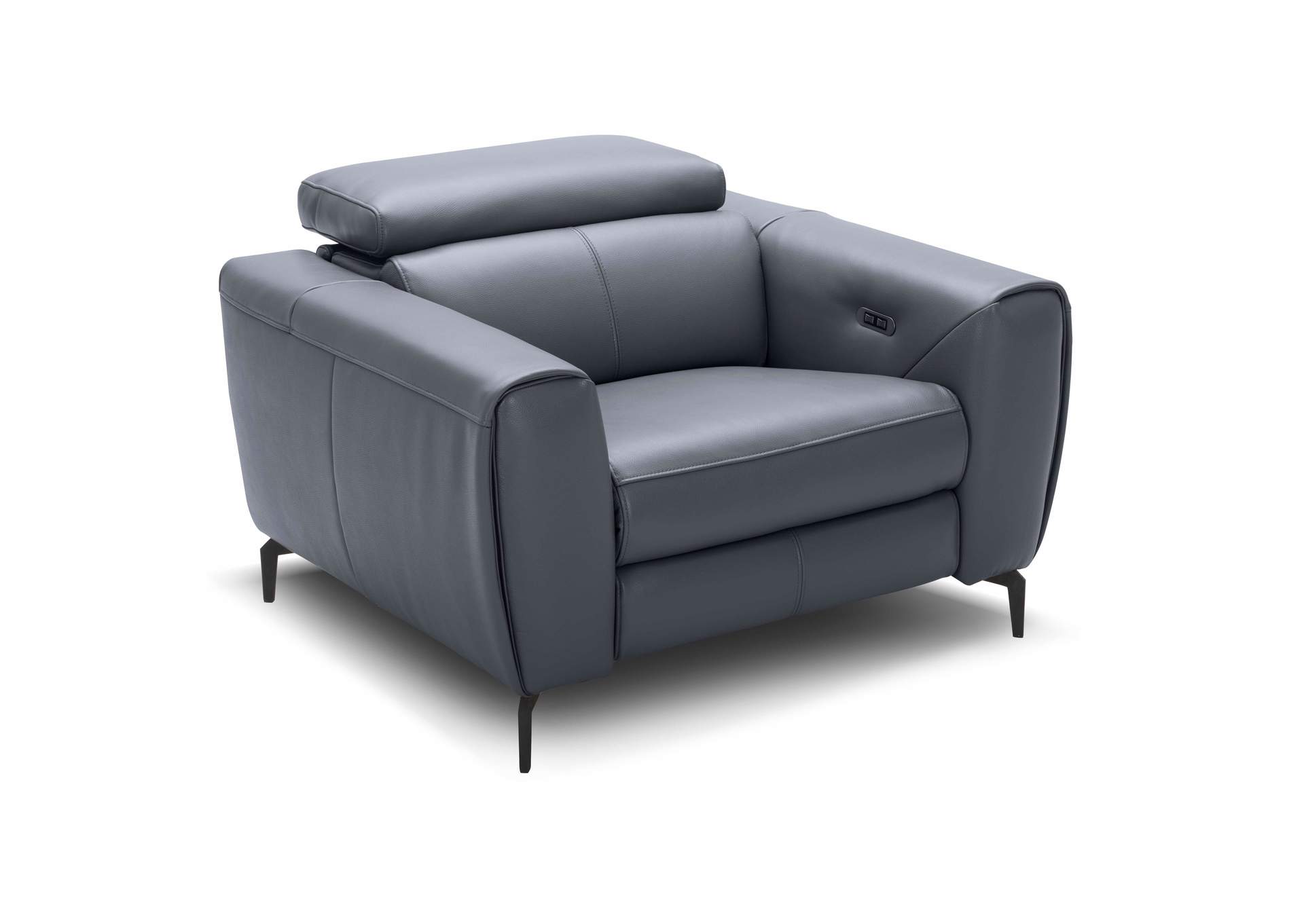 Lorenzo Chair In Blue-Grey,J&M Furniture