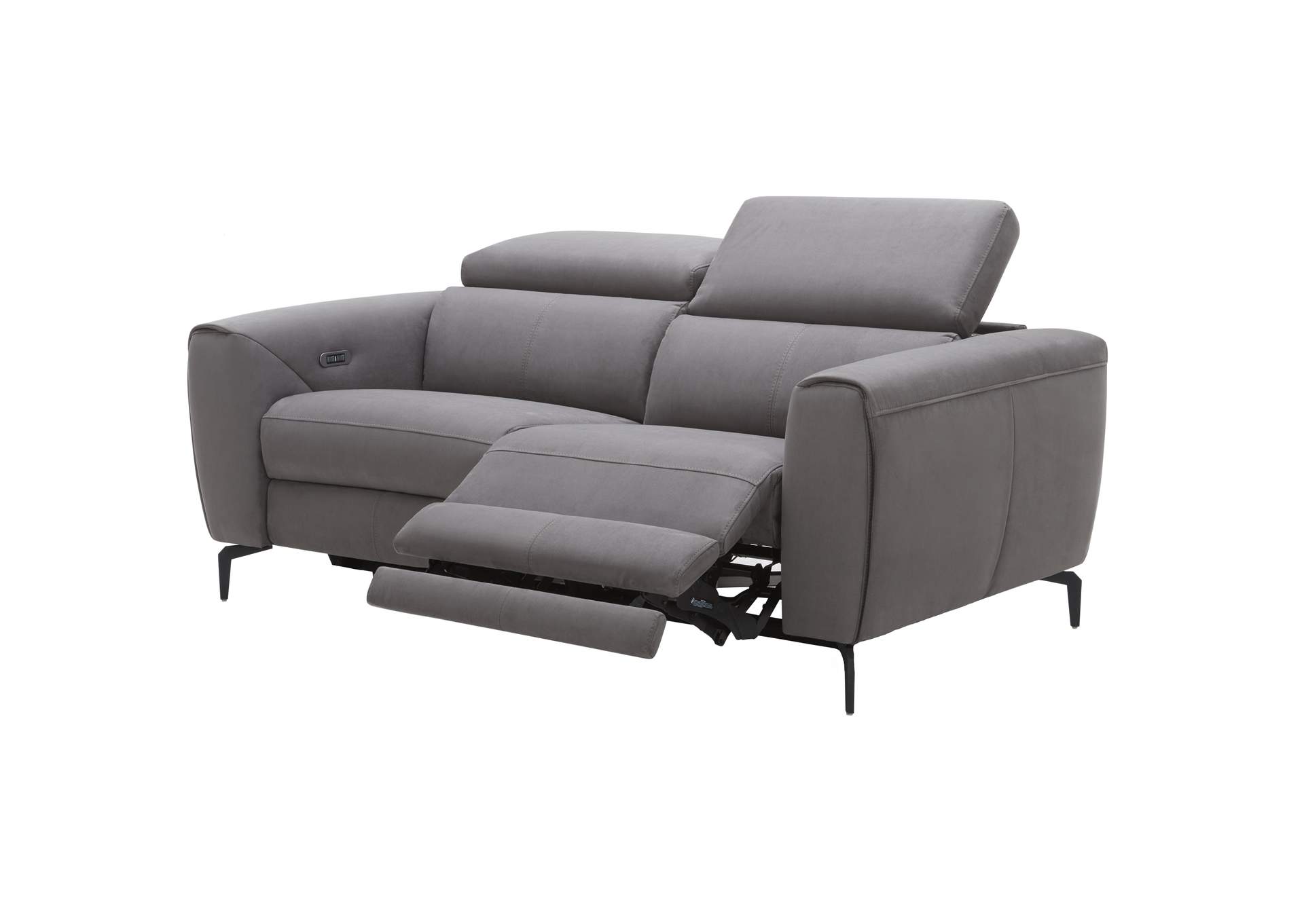 Lorenzo Grey Fabric Loveseat,J&M Furniture