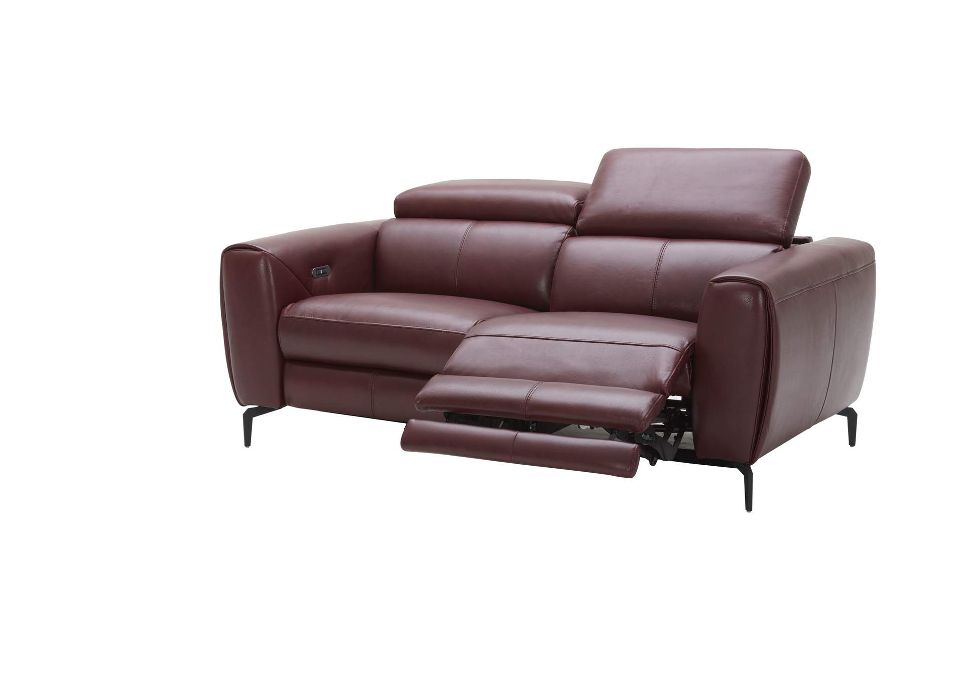 Lorenzo Merlot Loveseat,J&M Furniture