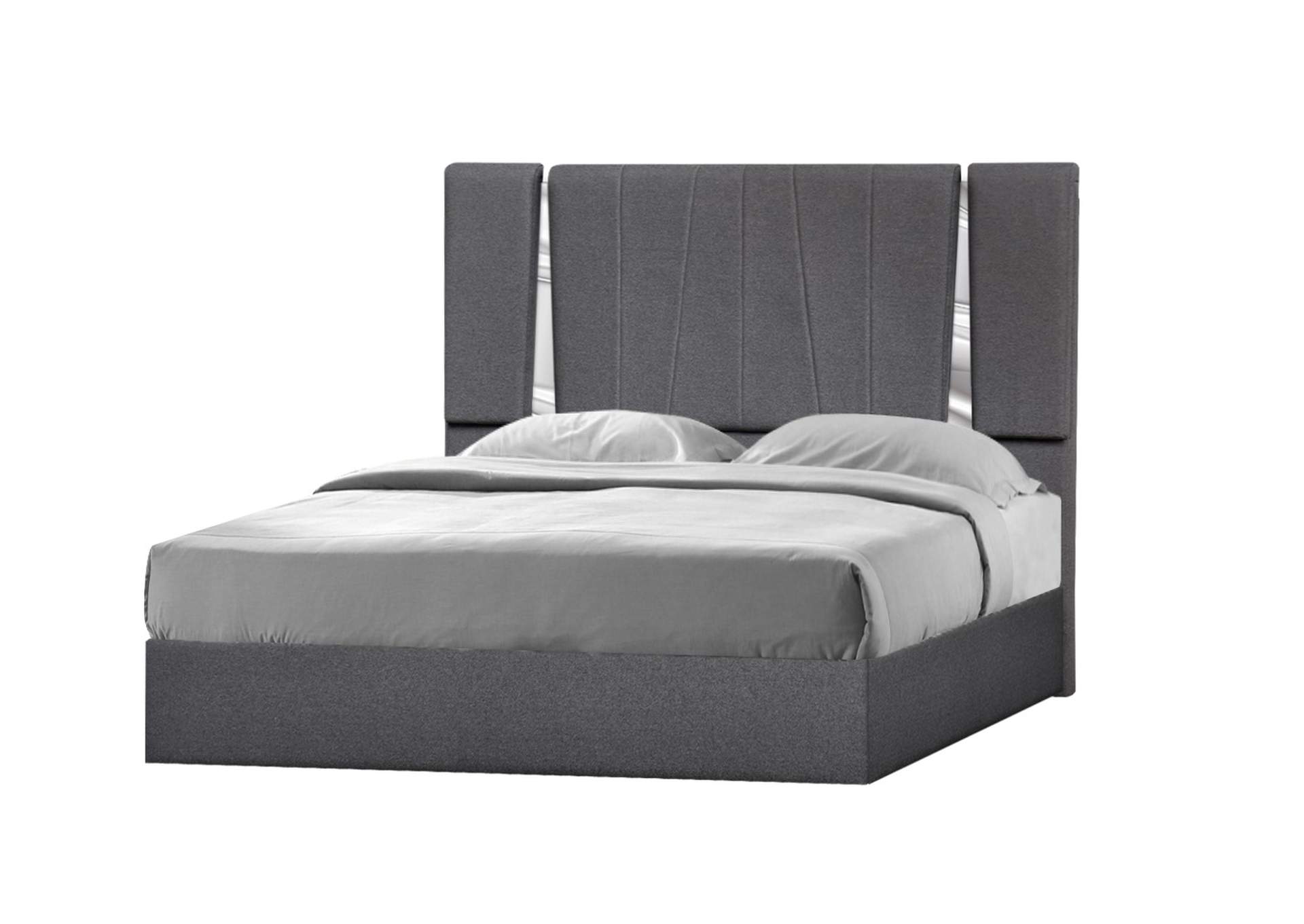 Matisse King Bed In Charcoal,J&M Furniture