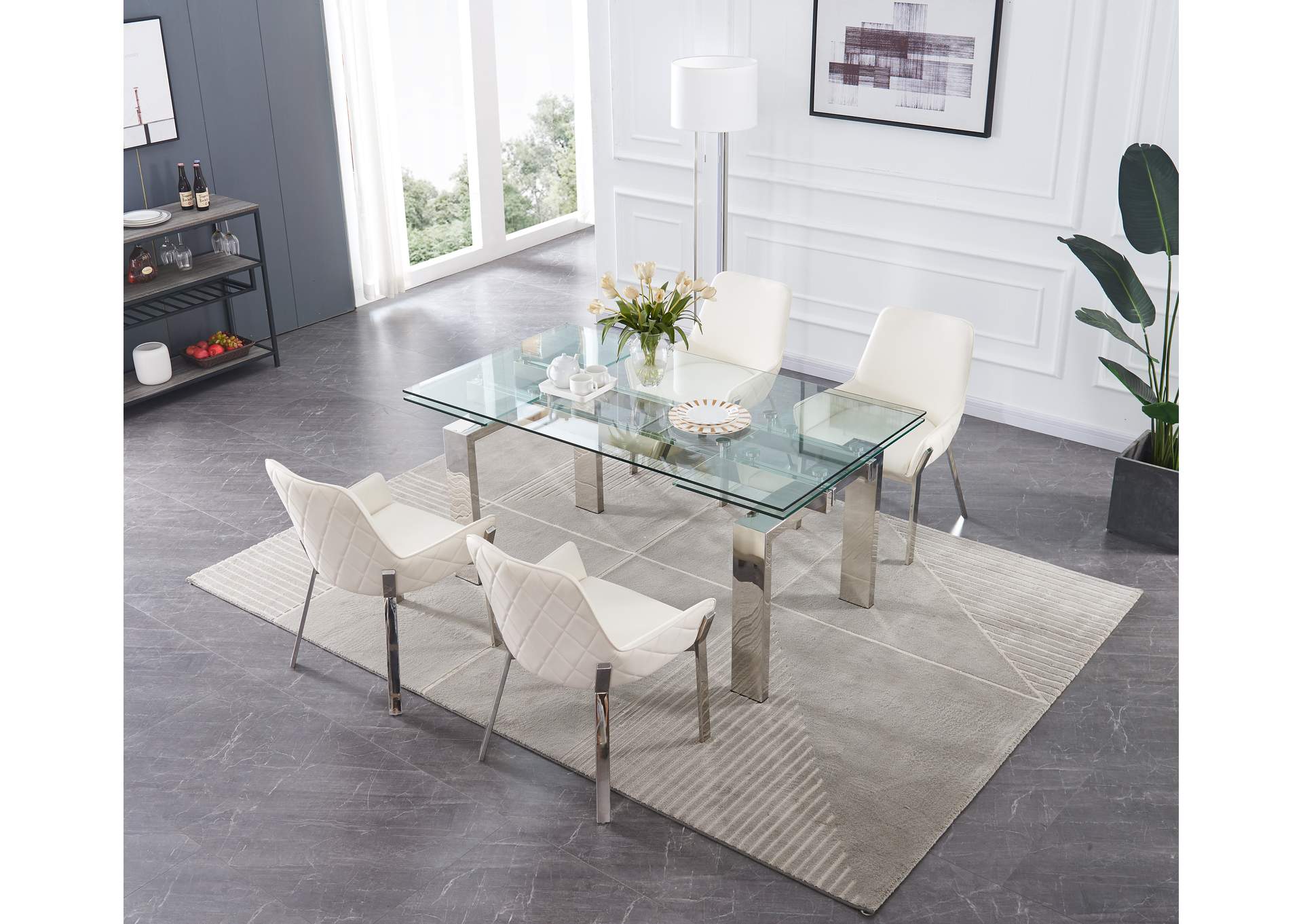 Mc Moda Extension Table,J&M Furniture