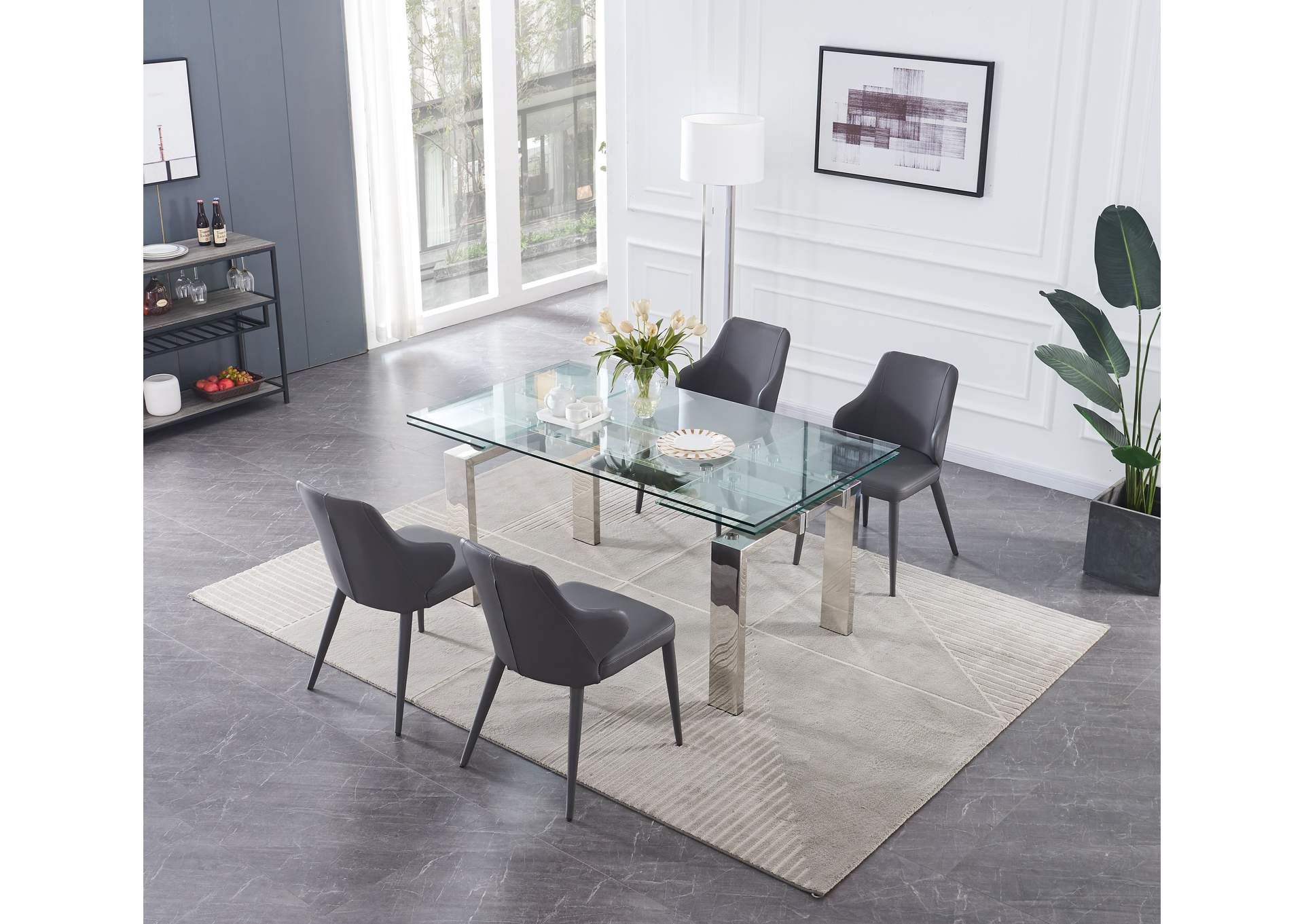 Mc Moda Extension Table,J&M Furniture