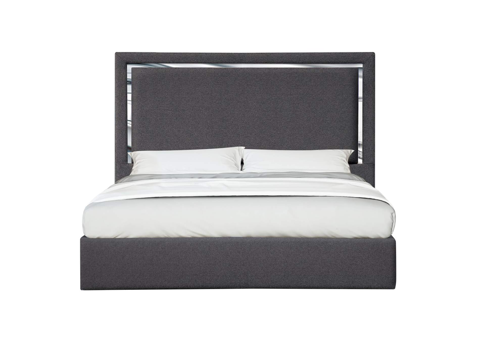 Monet Queen Bed In Charcoal,J&M Furniture