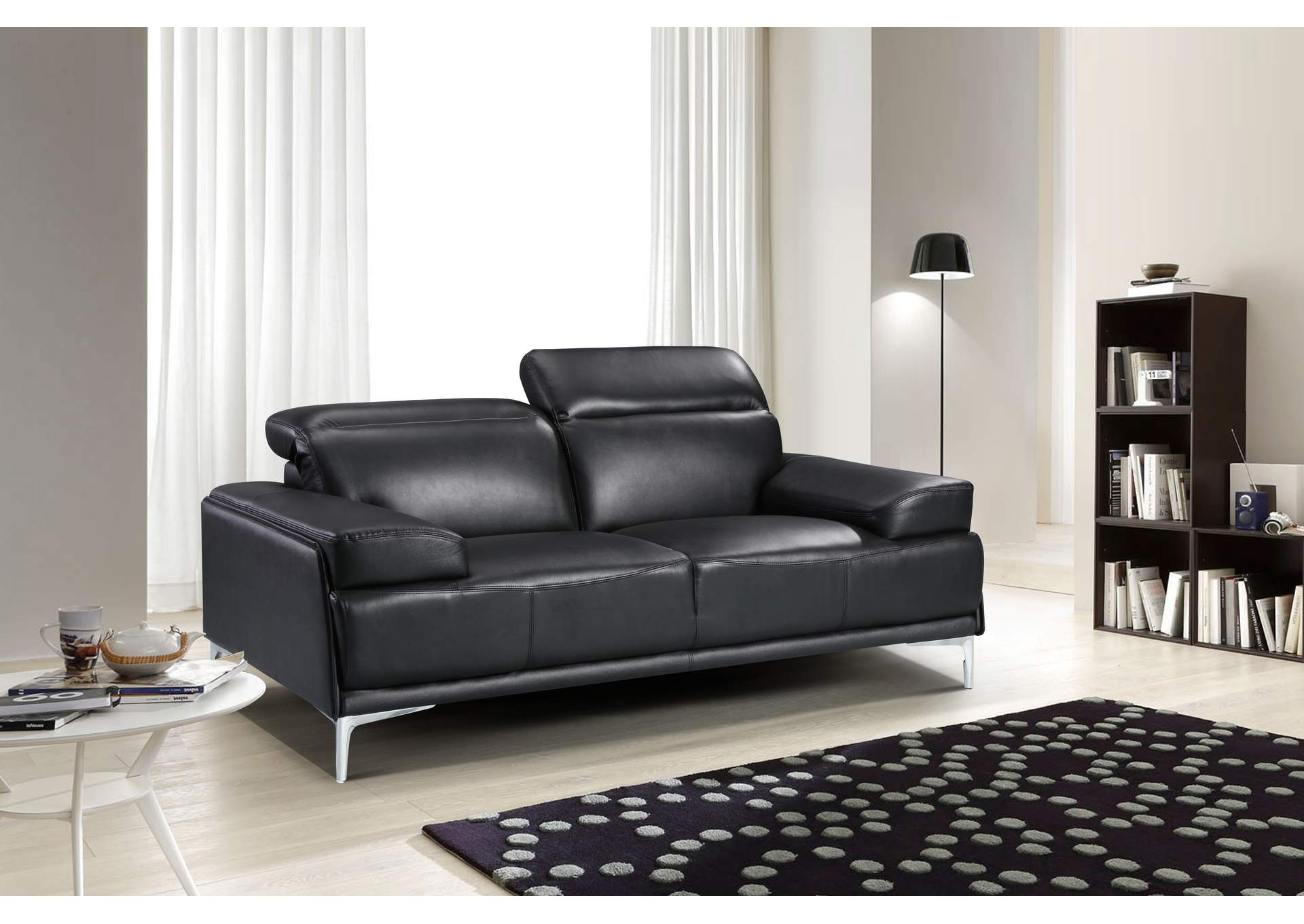 Nicolo Sofa In Black,J&M Furniture