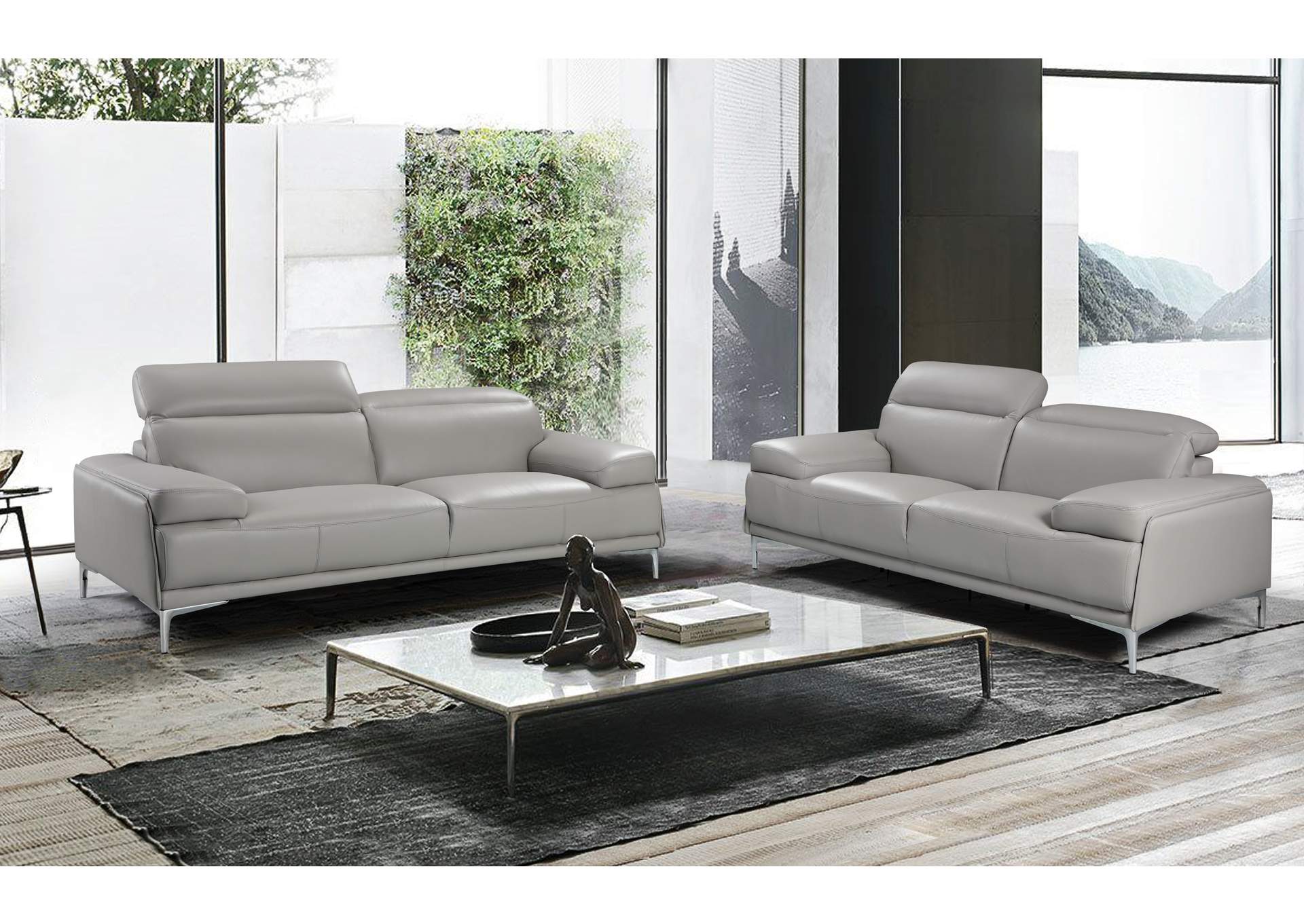 Nicolo Sofa In Light Grey,J&M Furniture