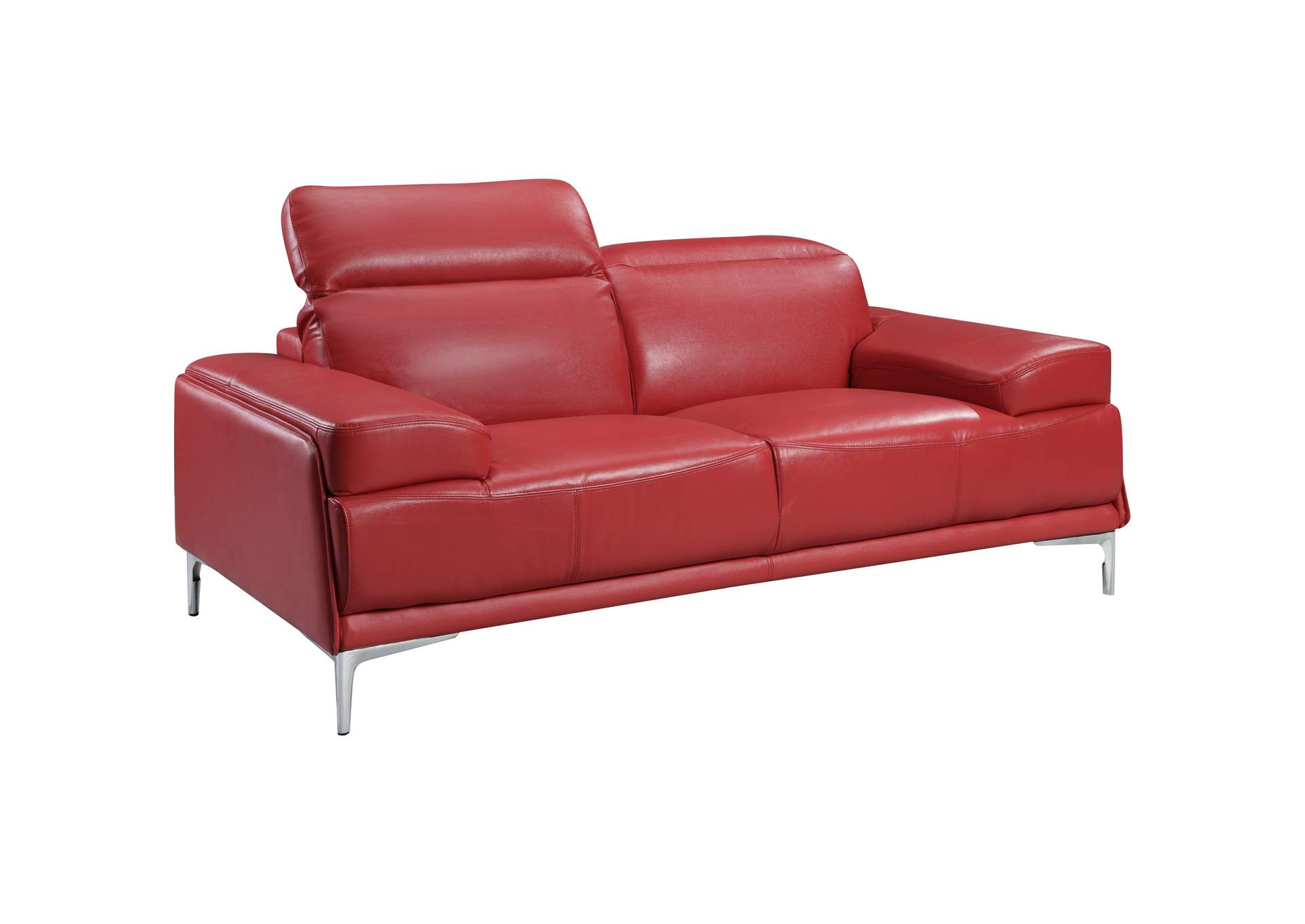 Nicolo Loveseat Seat In Red,J&M Furniture