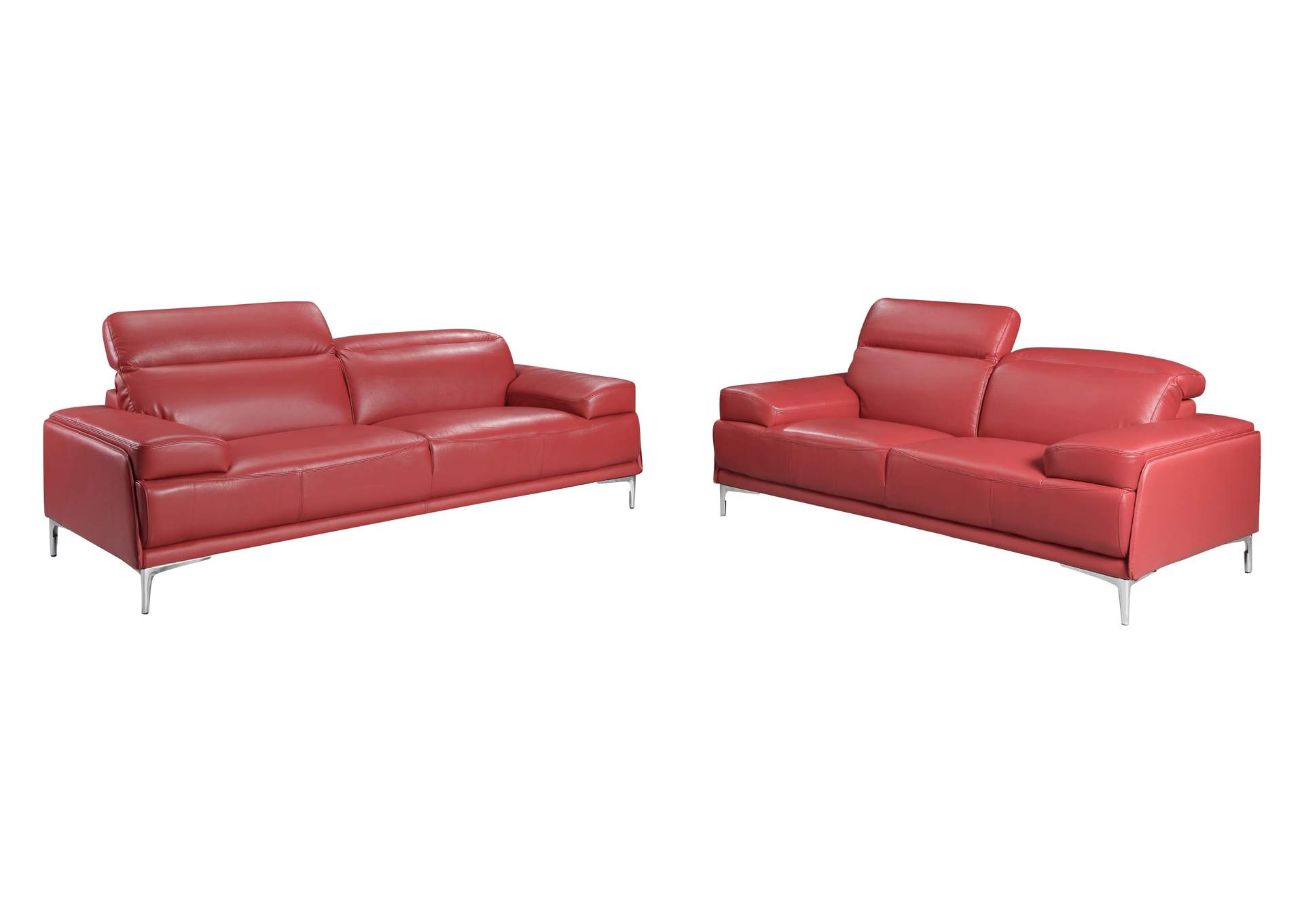 Nicolo Sofa In Red,J&M Furniture