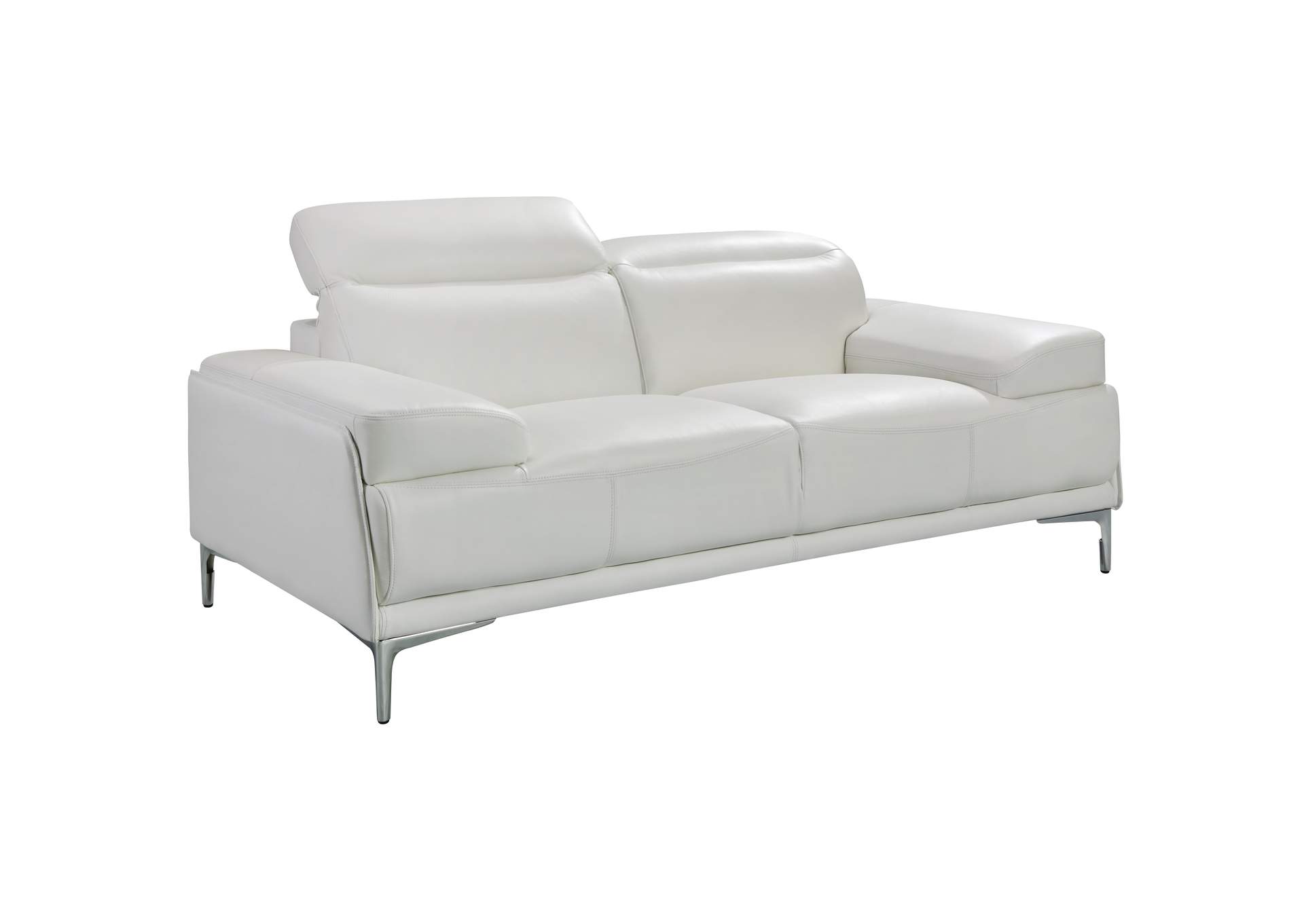 Nicolo Loveseat Seat In White,J&M Furniture