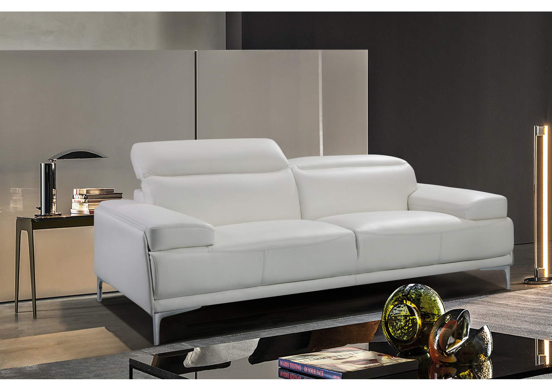 Nicolo Sofa In White,J&M Furniture