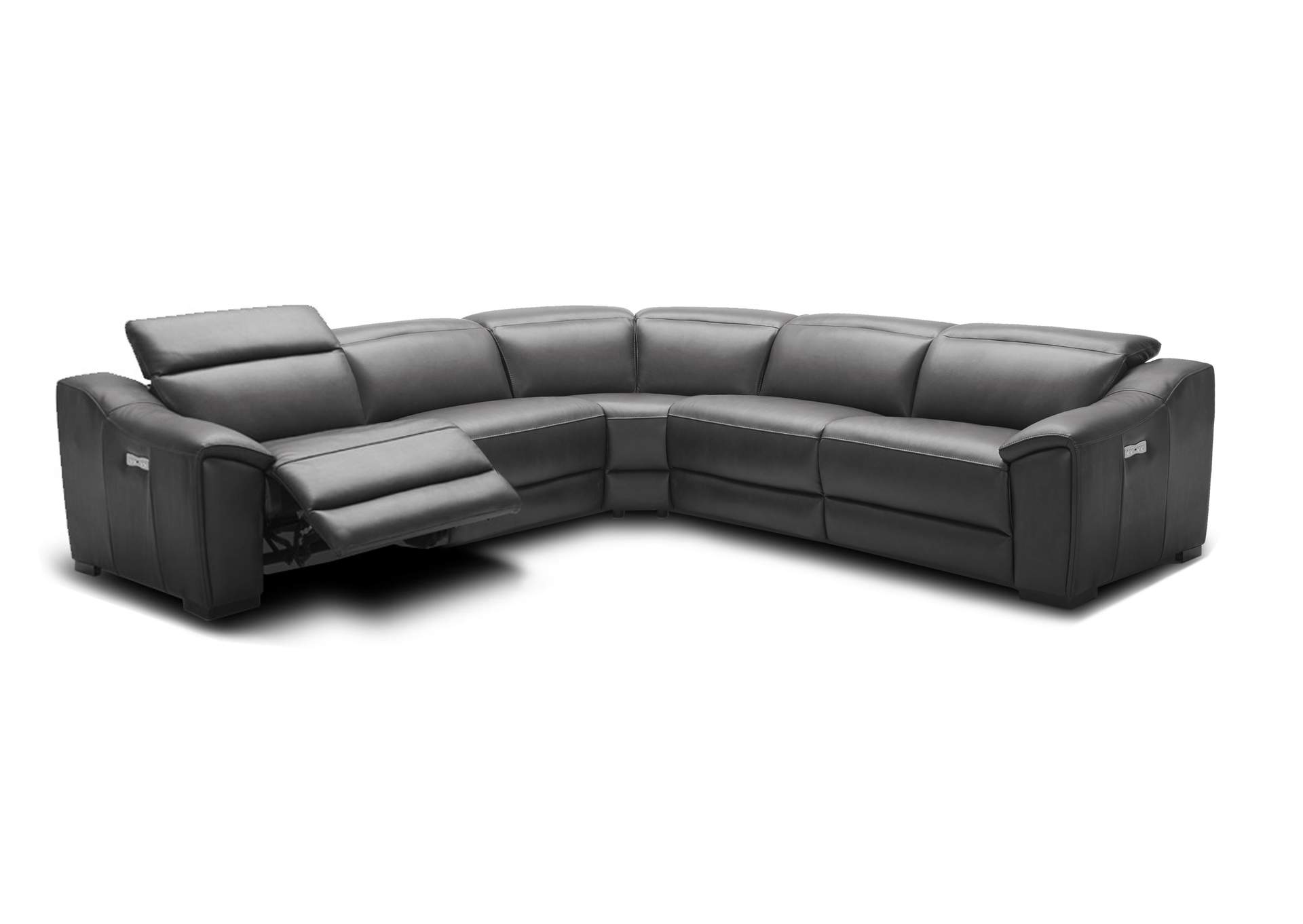 Nova Motion Sectional In Dark Grey,J&M Furniture