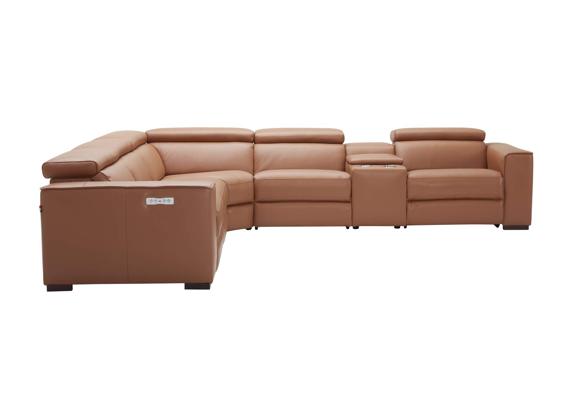 Picasso Motion Sectional In Caramel,J&M Furniture