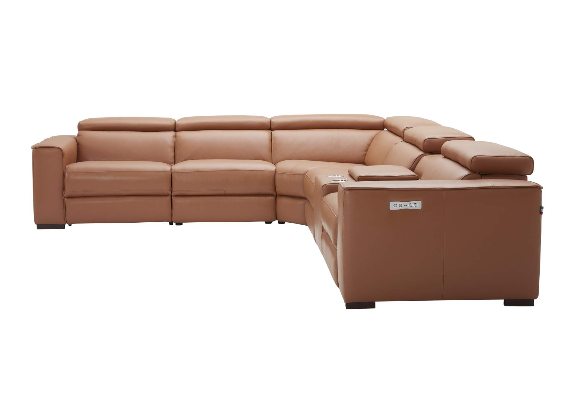 Picasso Motion Sectional In Caramel,J&M Furniture