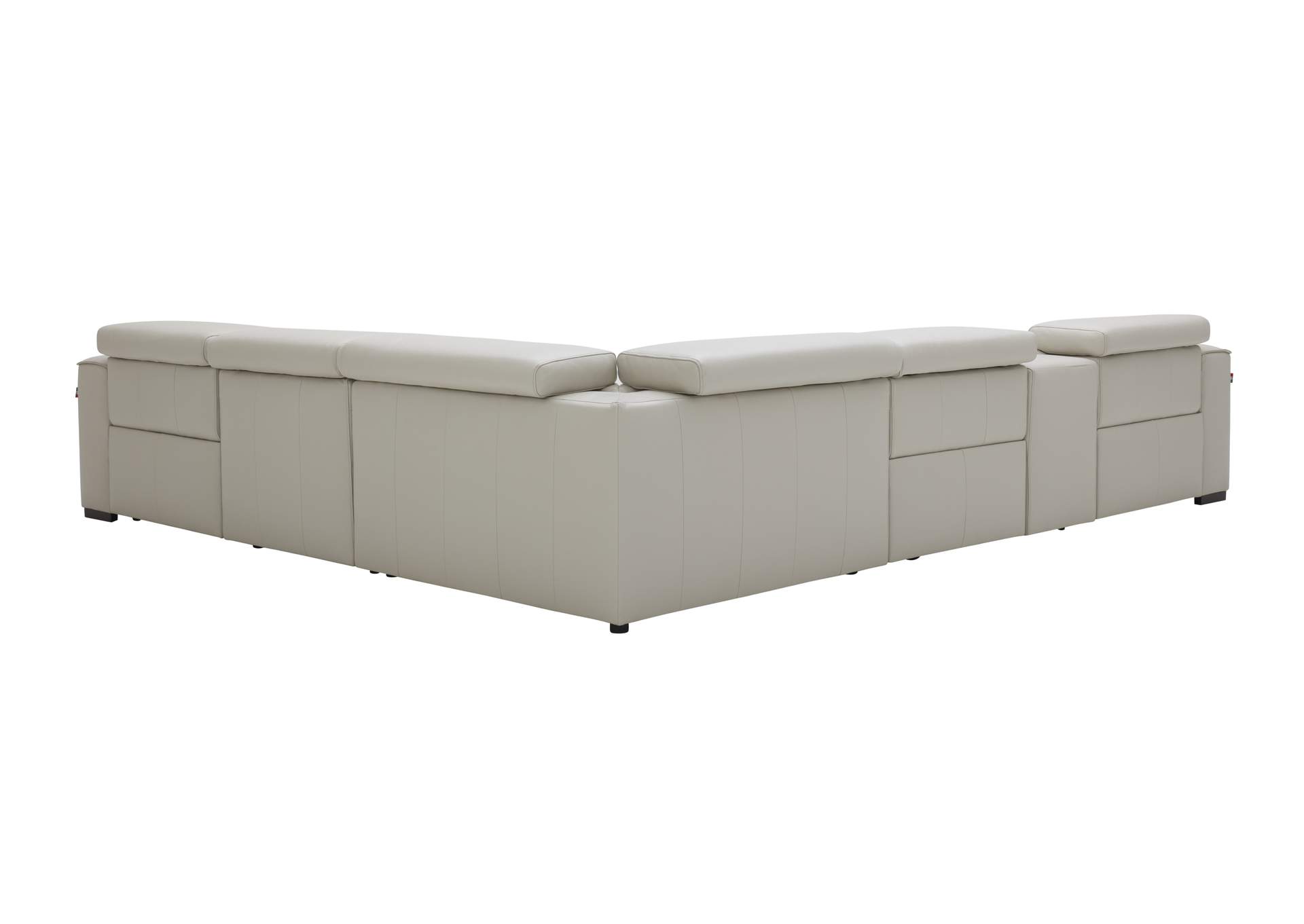 Picasso Motion Sectional In Silver Grey,J&M Furniture