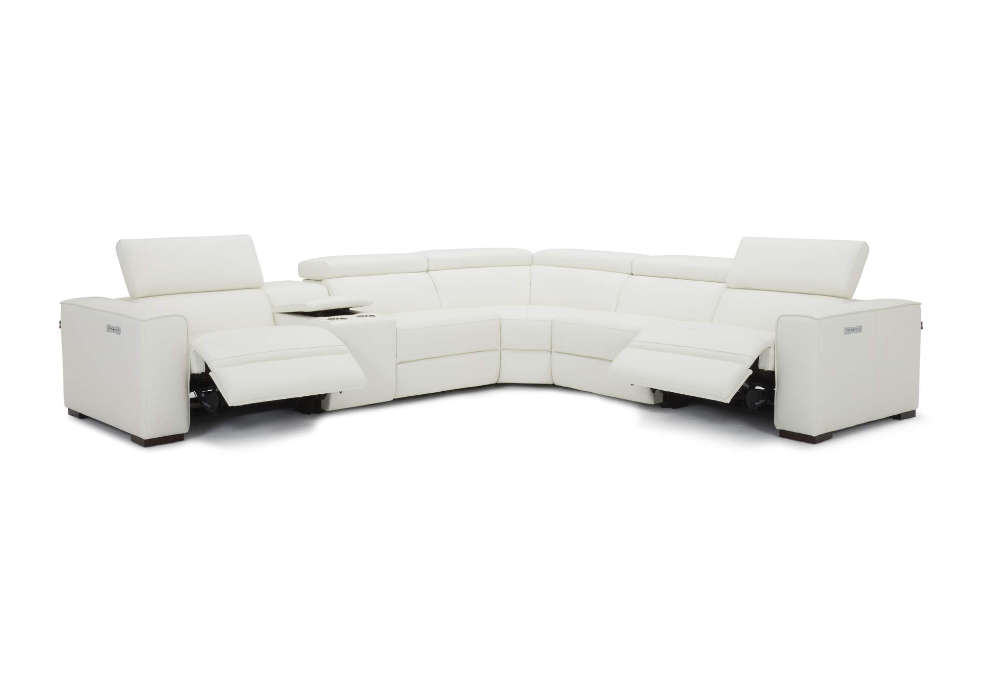 Picasso Motion Sectional In White,J&M Furniture