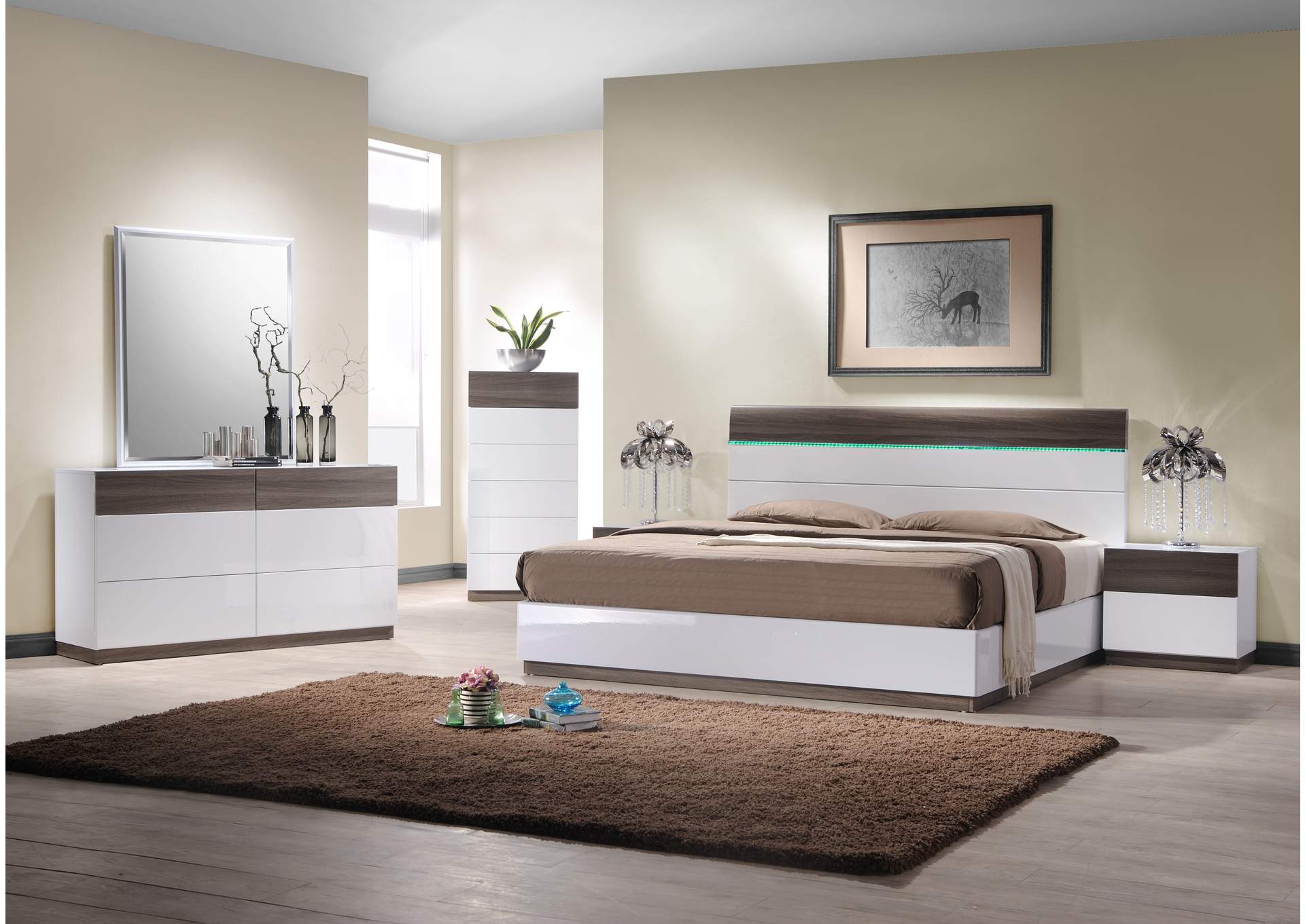 Sanremo B King Bed,J&M Furniture