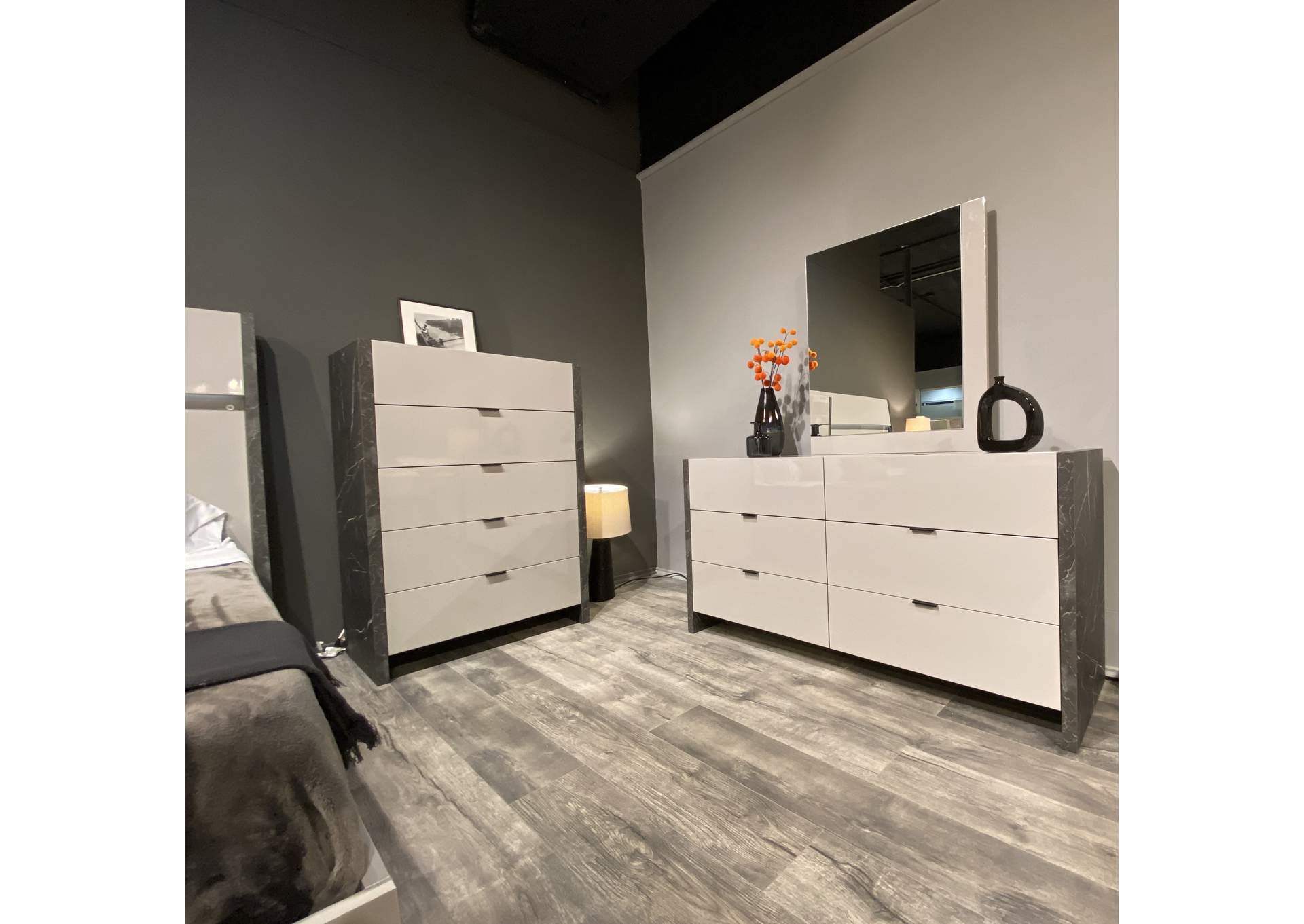 Stoneage Premium Dresser In Grigio,J&M Furniture