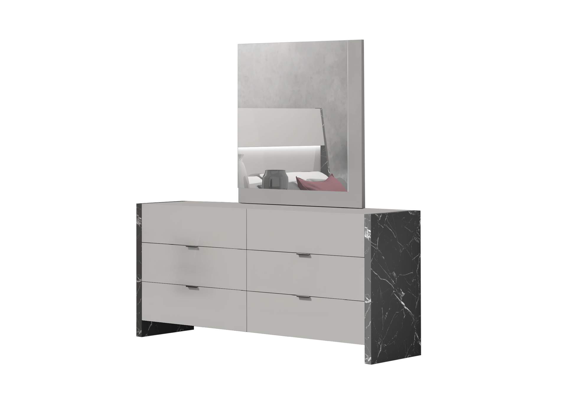 Stoneage Premium Dresser In Grigio,J&M Furniture