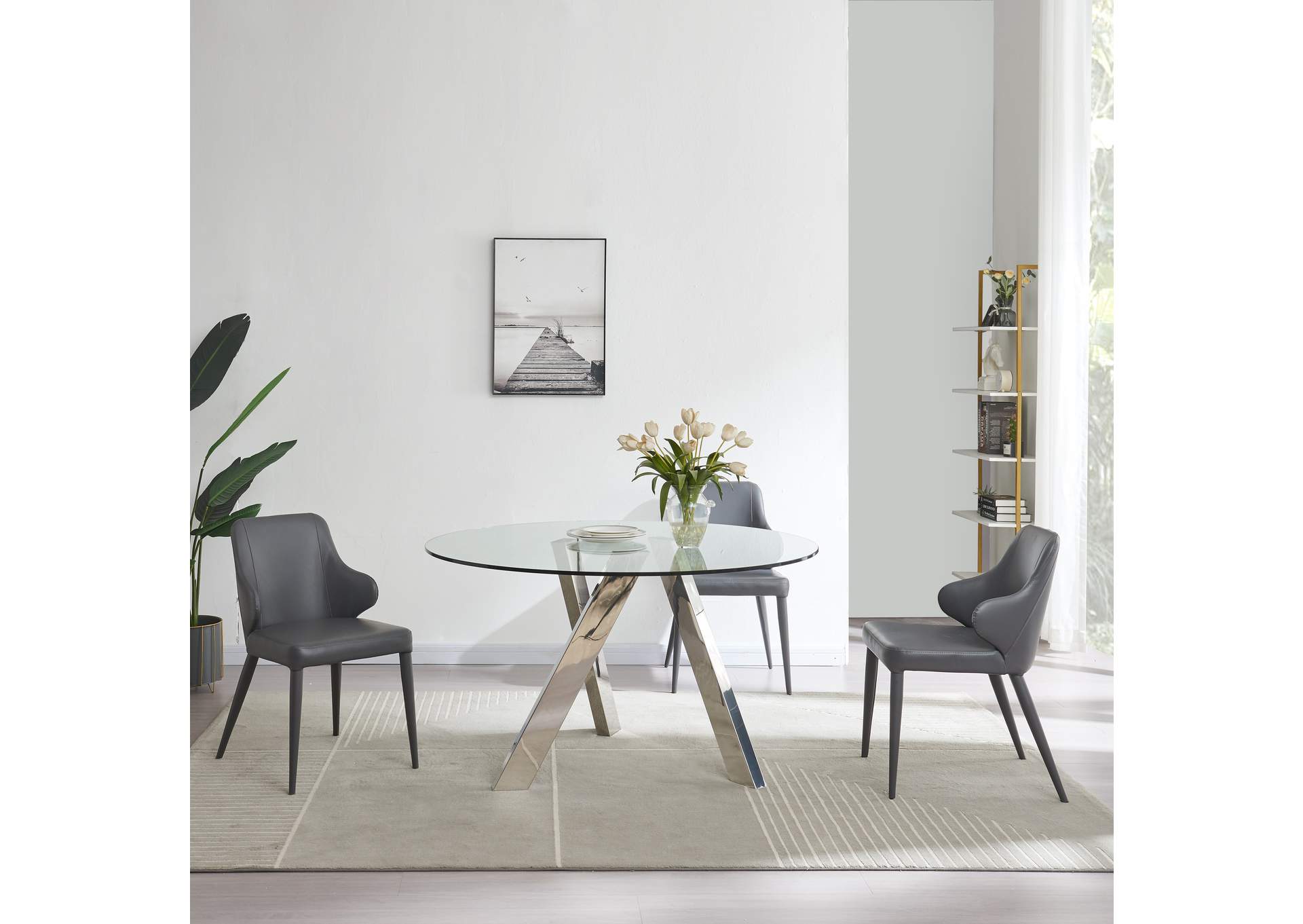 Mc Tower Round Table,J&M Furniture