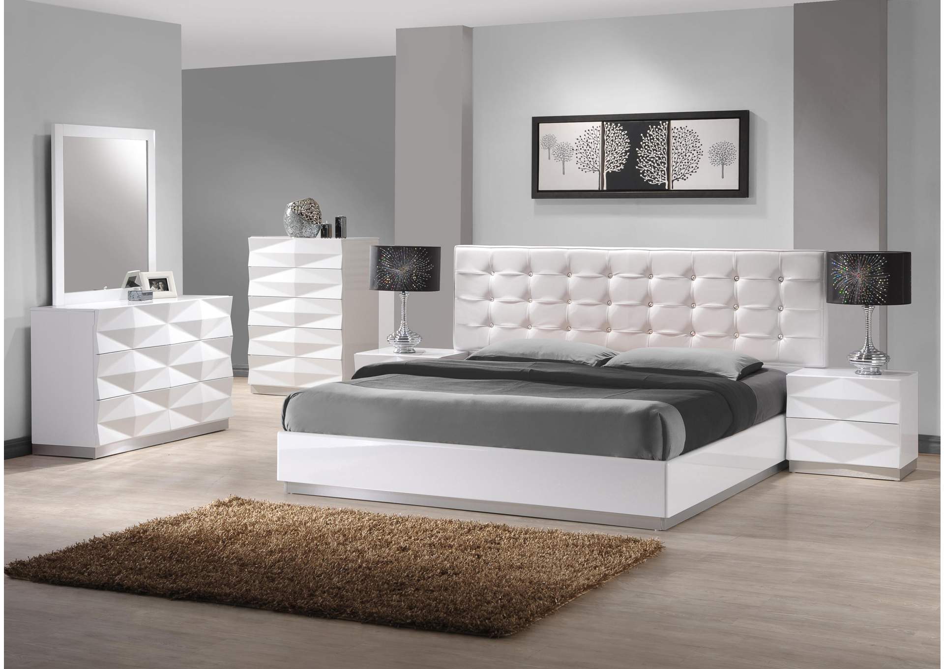 Verona Full Size Bed,J&M Furniture