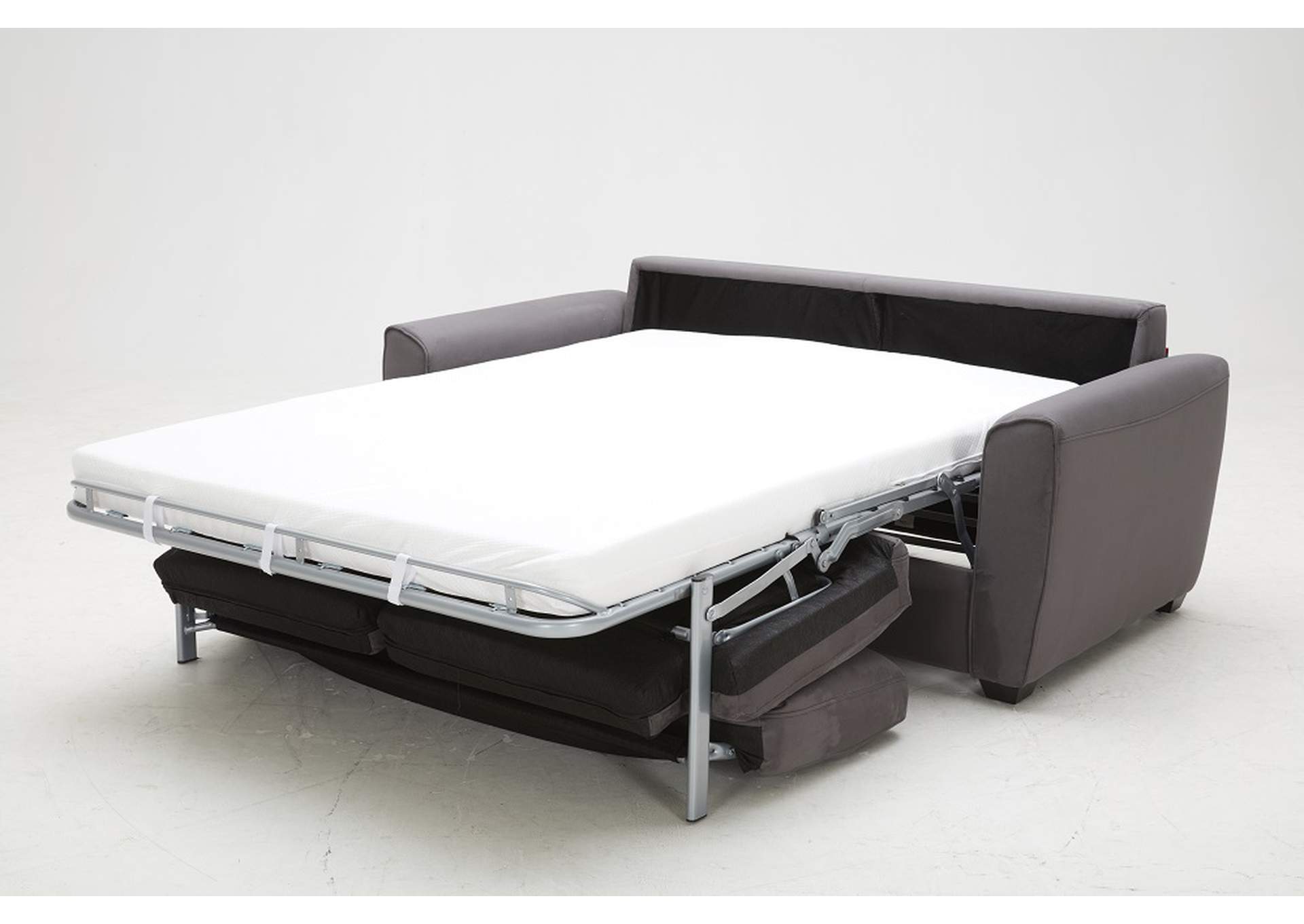 Mono Sofa Bed In Grey Fabric,J&M Furniture