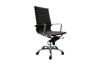Image for Comfy High Back Brown Office Chair