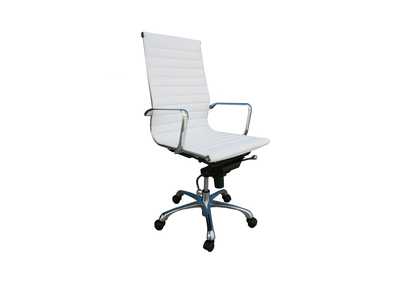 Image for Comfy High Back White Office Chair