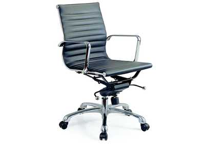 Image for Comfy Low Back Black Office Chair