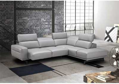 Image for Davenport Light Grey Sectional In Right Facing