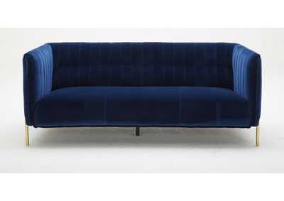 Image for Deco Sofa In Blue Fabric