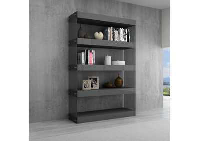 Image for Cloud Curio Unit in Grey High Gloss