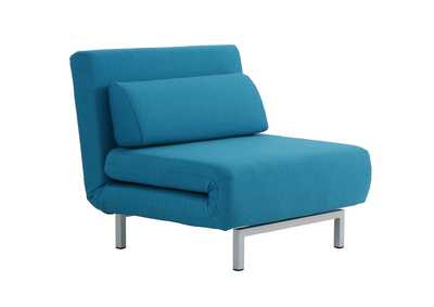 Image for Premium Sofa Bed Lk06-1 In Teal Fabric