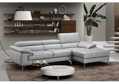 Image for Liam Premium Leather Sectional In Left Hand Facing Chaise