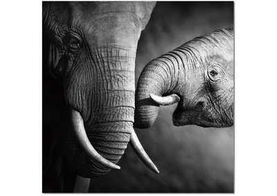 Image for Wall Art Mama Elephant
