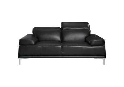 Image for Nicolo Loveseat Seat In Black