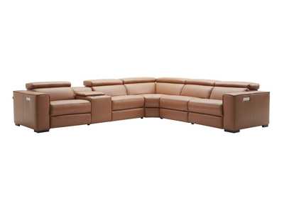 Image for Picasso Motion Sectional in Caramel