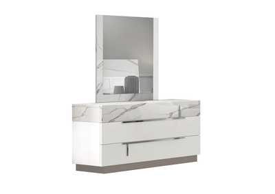 Image for Sunset Premium Dresser In Bianco Luc+Stat