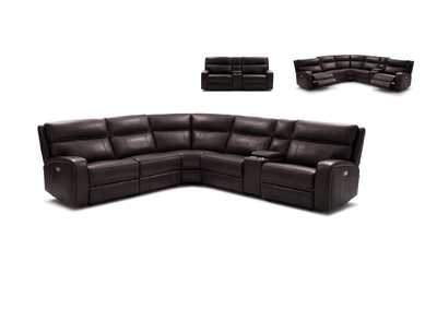 Image for Cozy Motion Sectional In Chocolate