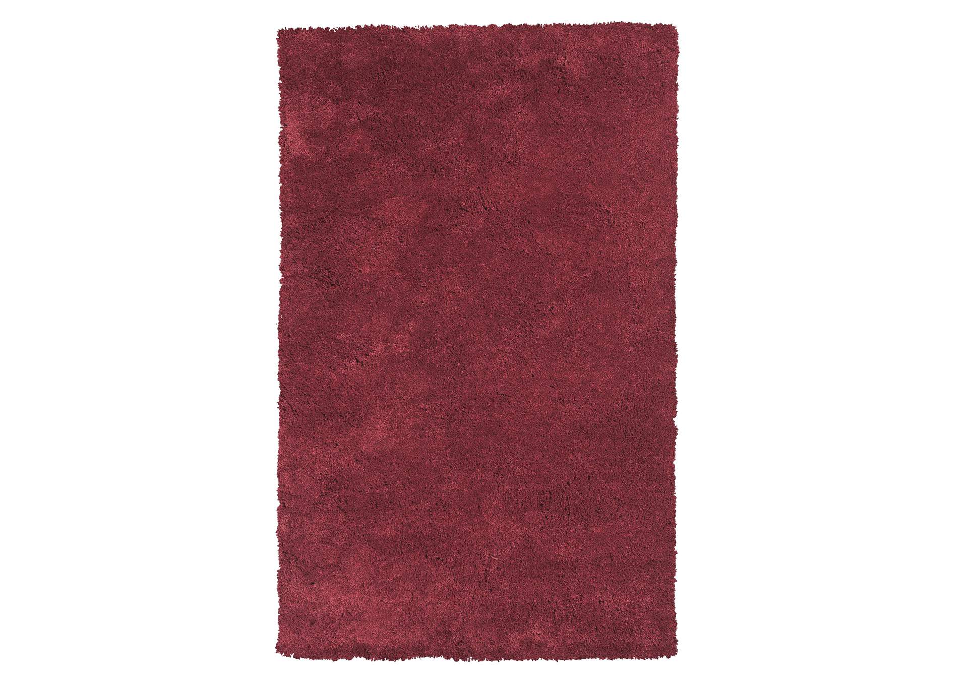 Bliss 1564 Red Shag Area 9' x 13' Rug,Kas Rugs