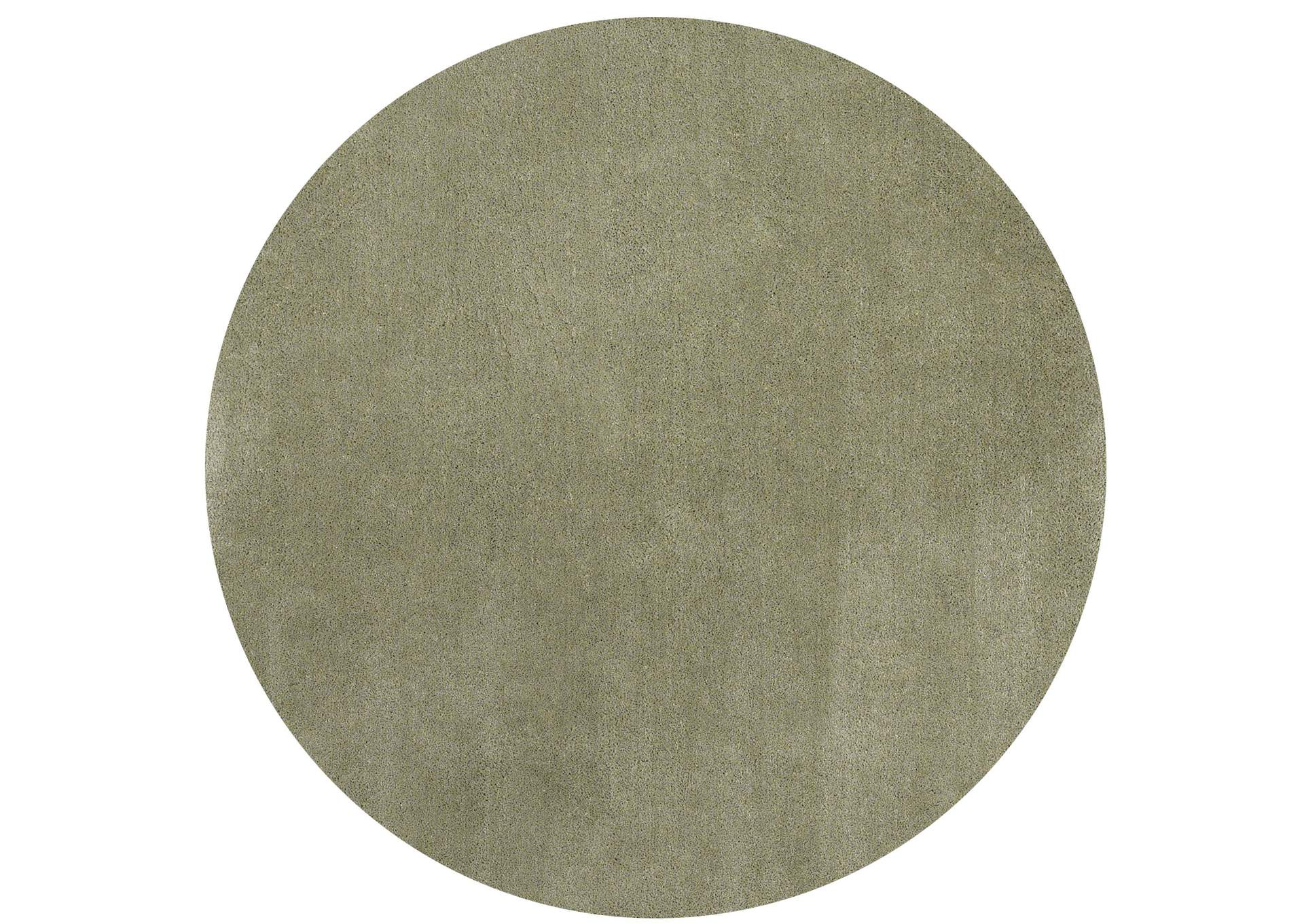 Bliss 1568 Sage Shag Area 8' Round Rug,Kas Rugs