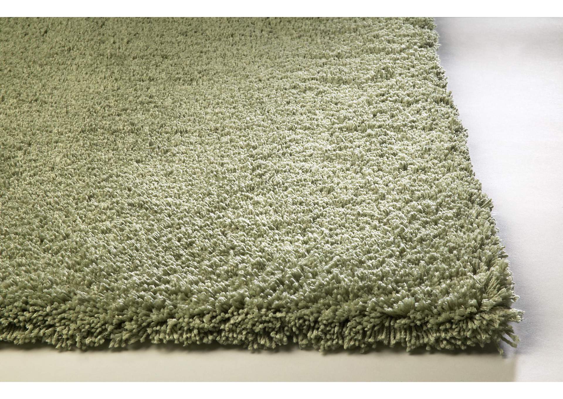 Bliss 1568 Sage Shag Area 8' x 11' Rug,Kas Rugs