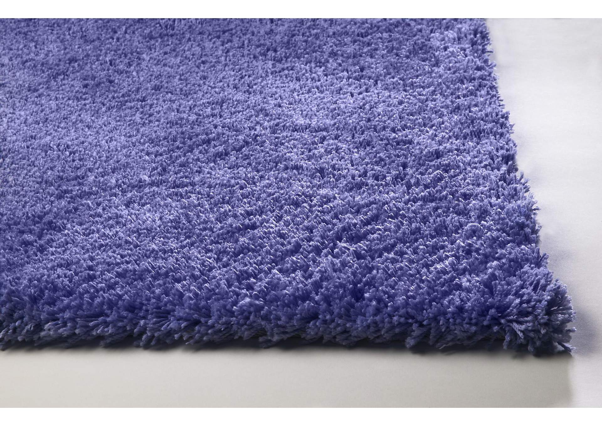 Bliss 1573 Purple Shag Area 27" x 45" Rug,Kas Rugs