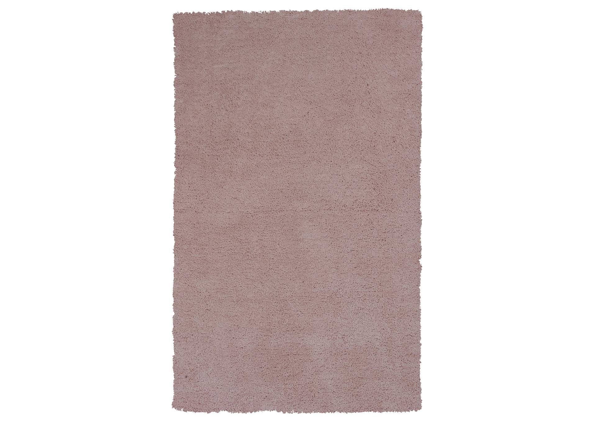 Bliss 1575 Rose Pink Shag Area 7'6" x 9'6" Rug,Kas Rugs