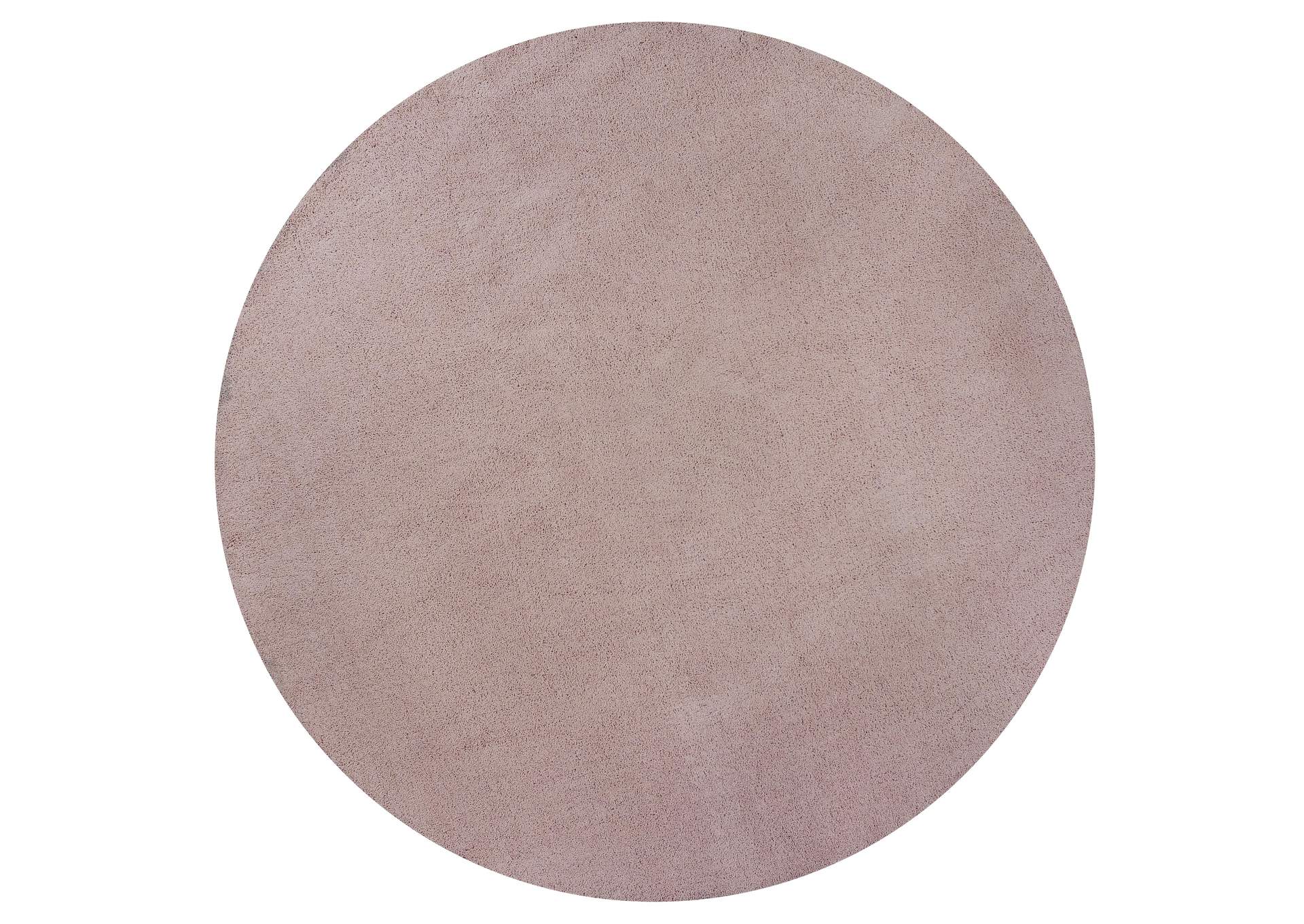 Bliss 1575 Rose Pink Shag Area 6' Round Rug,Kas Rugs