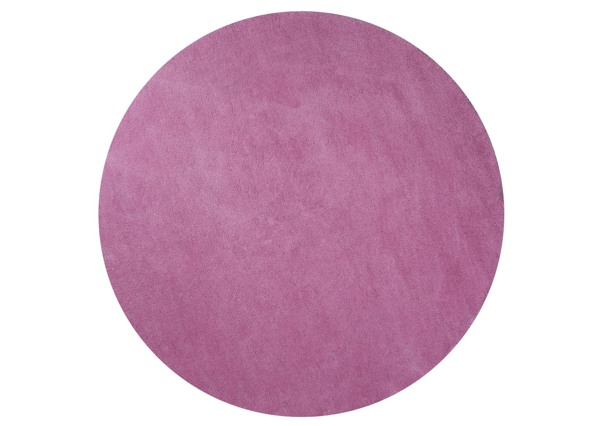 Bliss 1576 Hot Pink Shag Area 8' Round Rug,Kas Rugs