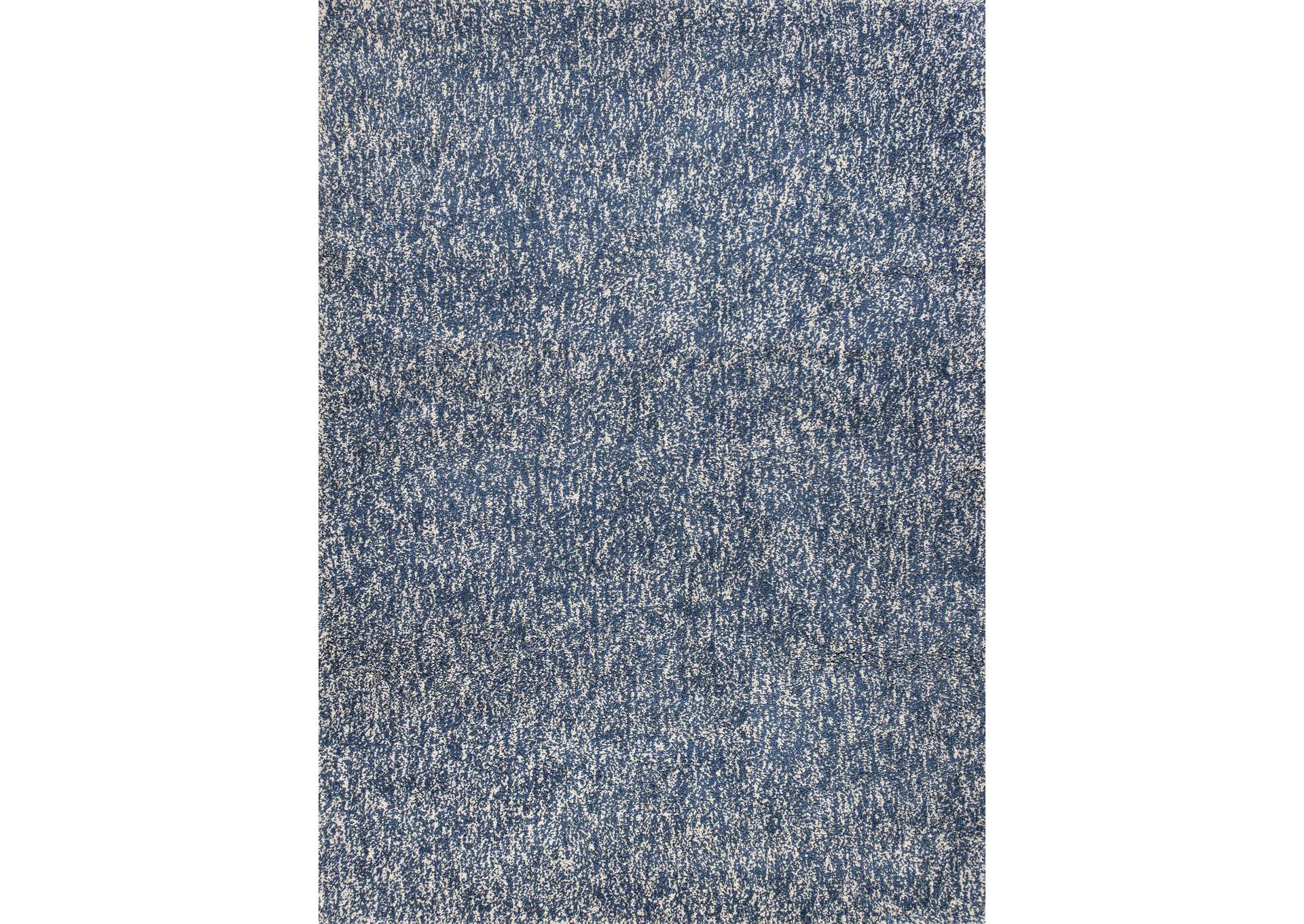 Bliss 1589 Indigo/Ivory Heather Area 8' Round Rug,Kas Rugs